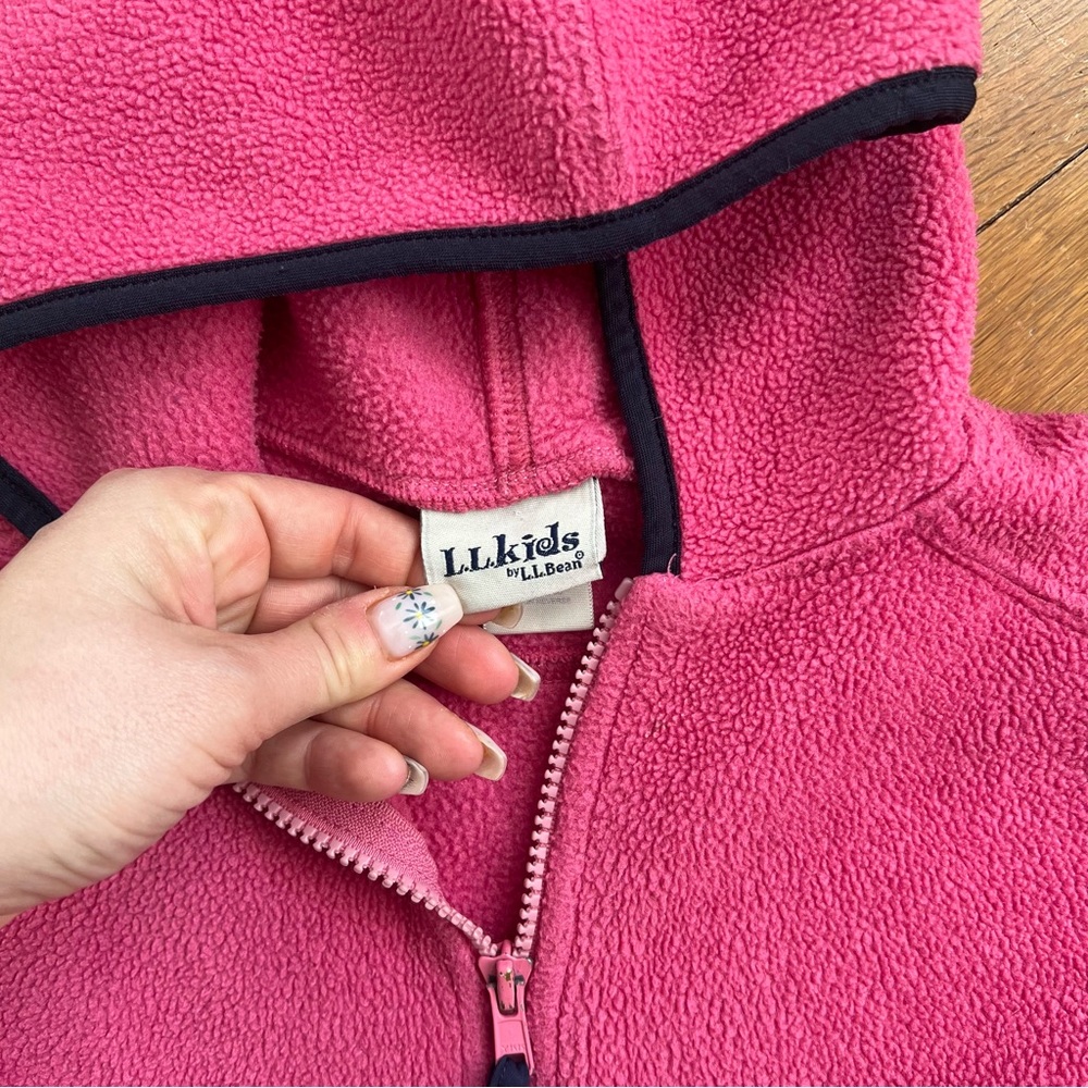 L.L. Bean girls zip up - Picture 3 of 5